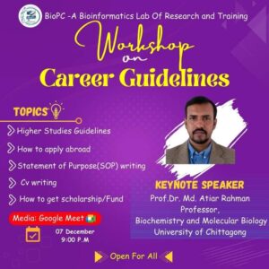 BioPc presence Career Guidelines workshop